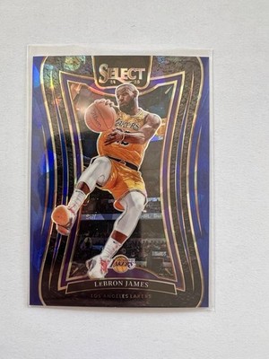 Lebron James 2024-25 Select Mezzanine Blue Cracked Ice #310