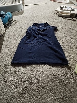 Kids Navy Blue Polo