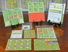 Carcassonne Board Game WATCHTOWERS Fruit Bearing Trees TOLLKEEPERS School Promo