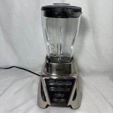 Oster Pro 1200 7-Speed Blender BLSTMB Nickel Silver – Tested Works Great