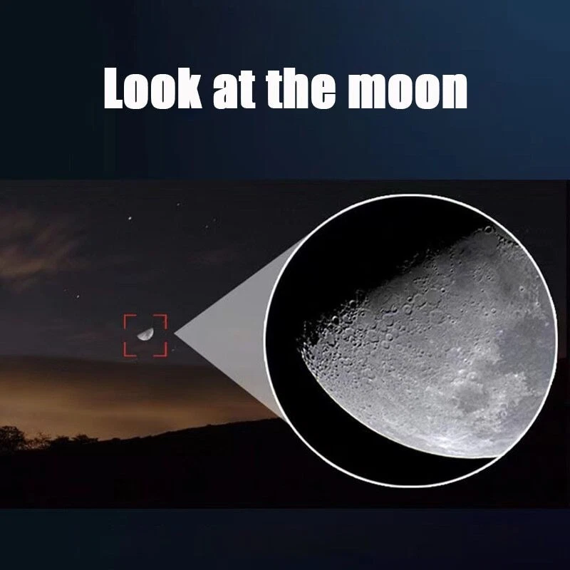 Compact 8X20 Mini Monocular Telescope for Hunting Birdwatching Mountaineering - Image 4 of 4