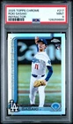 2025 TOPPS CHROME REFRACTOR #217 ROKI SASAKI ROOKIE RC PSA 9