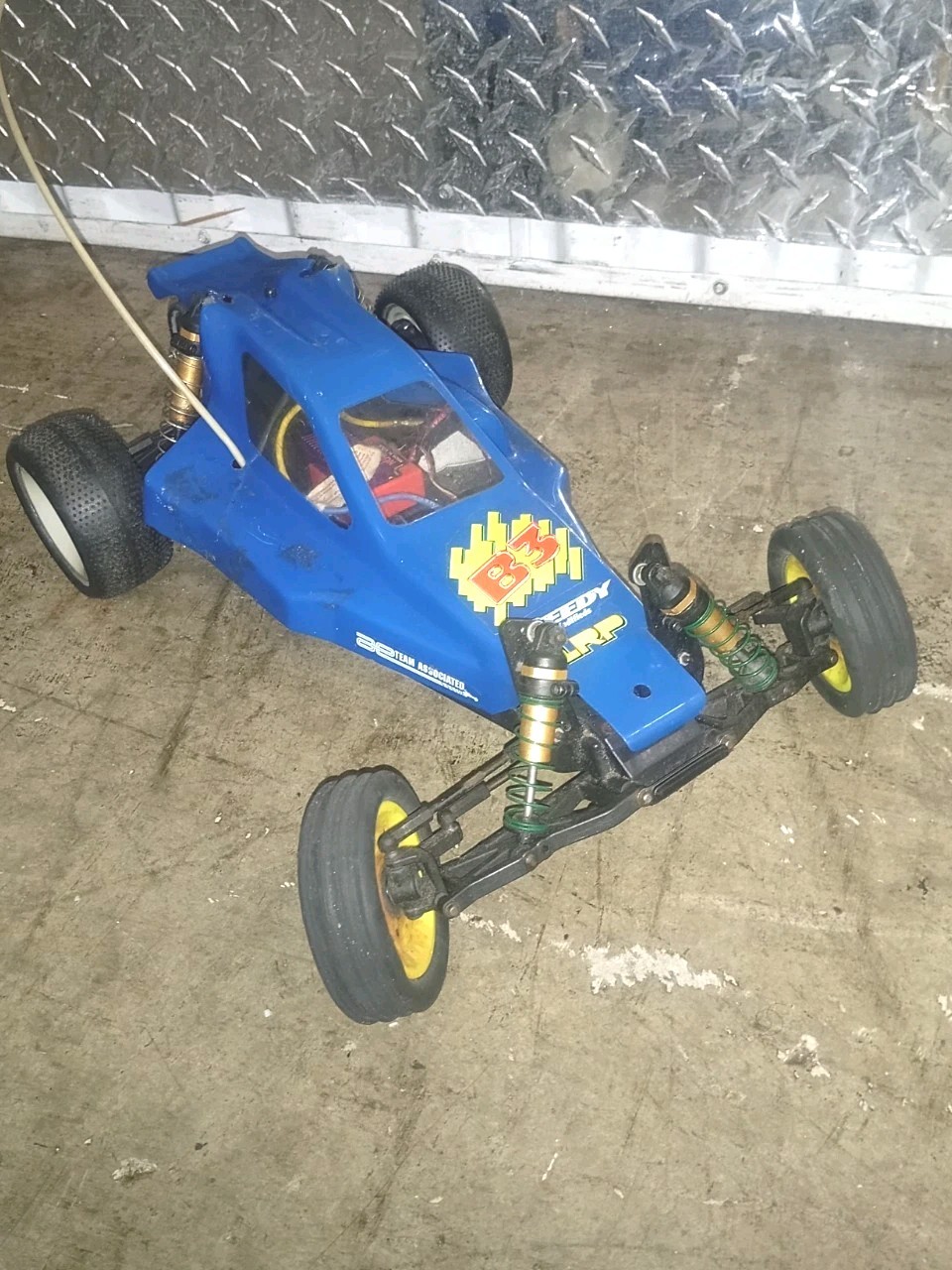 1997 Team Associated RC10B3 RC10 B3 Vintage 1/10 2wd Buggy Chassis Novak Reverse