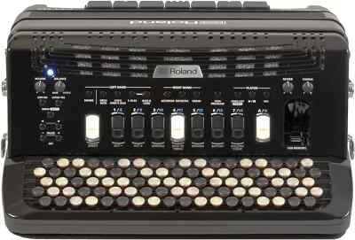 Roland FR-4XB BK V-Accordion Button Keyboard Type Black JP NEW | eBay