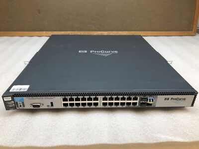 HP ProCurve 6600-24G 24-port Gigabit Switch J9263A J9263-69001 TESTED & RESET