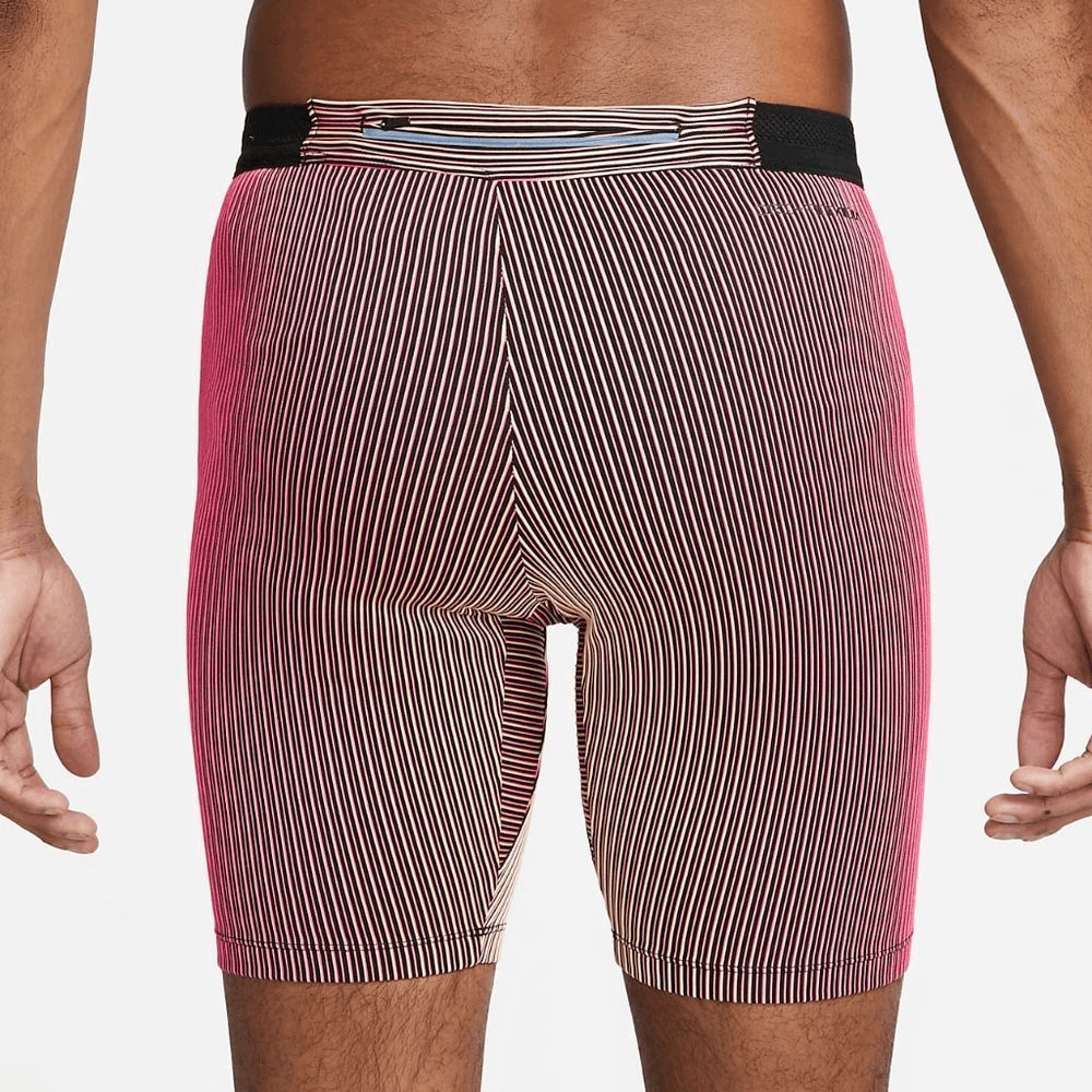 Nike Aeroswift Racing Compression Shorts Dri-Fit ADV XL Red Black