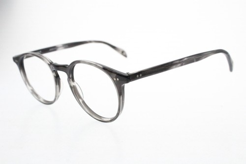 SALT Gray Clear Tortoise Oval Handmade Glasses Japan Turtle 47 21 148 mm Keyhole - Picture 2 of 8