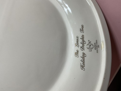 Lenox Holiday Delights Tree And Ornaments READ - Picture 7 of 8