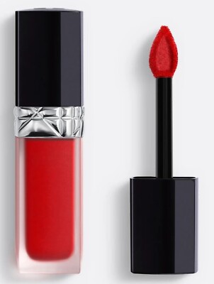 DIOR Rouge Forever Liquid Lipstick Sequin 999 Red Limited Edition Make Up Item