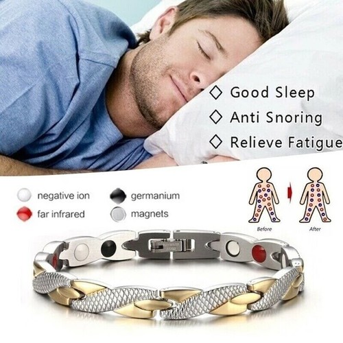 Weight Loss Magnetic Healing Therapy Arthritis Bracelet Health Pain Relief Women - Picture 3 of 8