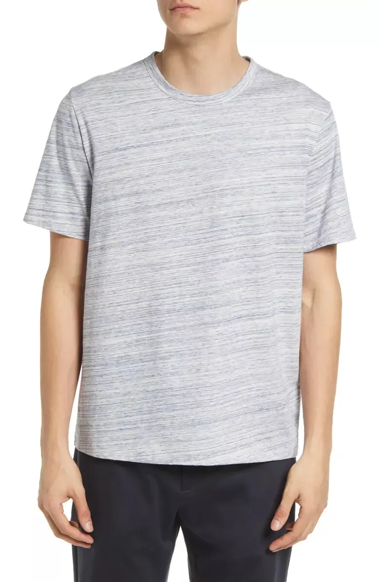 BNWT Vince Streaky Cotton Jersey Crewneck T-Shirt MSRP $145!!!