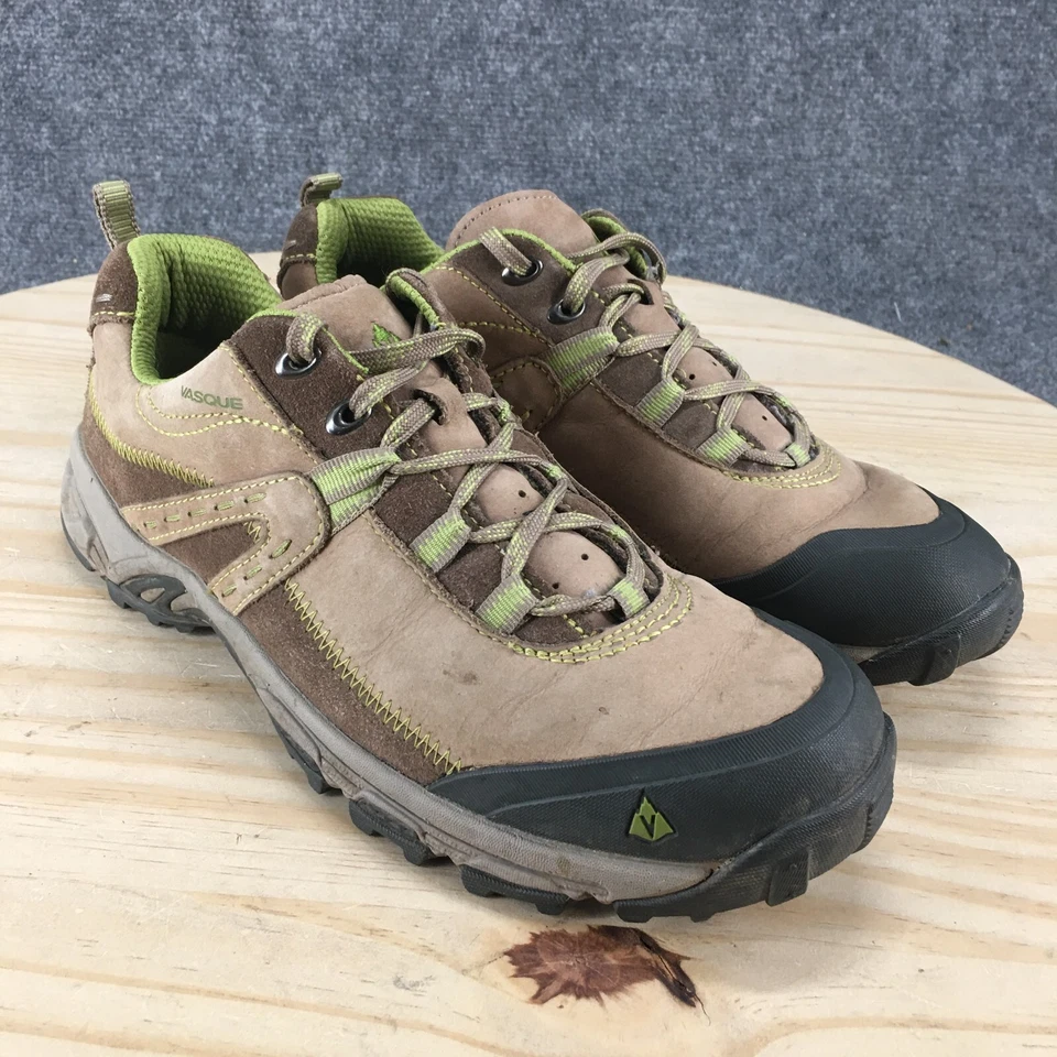 Vasque Shoes Womens 10 M Jules Low Top Trail Sneakers Lace Up Beige Leather - Image 3 of 4