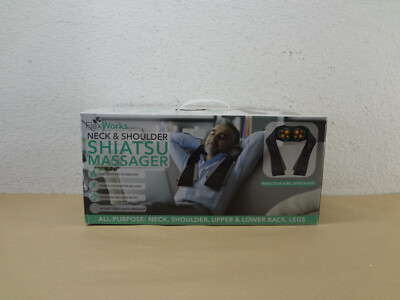 Aduro S-FWSNM-01 Sport FlexWorks Shiatsu Neck Shoulder & Back Massager