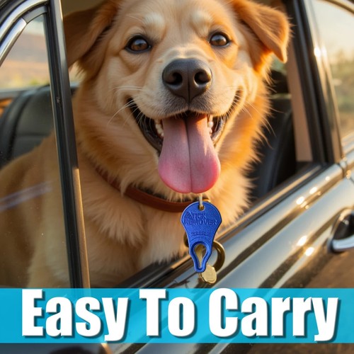 Portable Tick Removal Tool - 1pc Essential Tool for Outdoor Activities, Pet - Picture 4 of 4