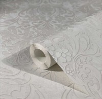 Vliestapete Ornamente Metallic Weiß Grau Marburg 32601 (4,87€/1Qm)