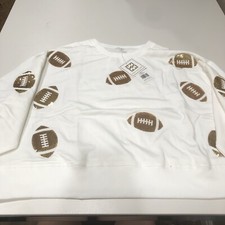 Mary Square- Sweatshirt Millie Gold And White L