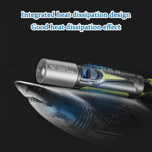 ^Luz antorcha LED portátil luz súper brillante camping USB recargable impermeable βρ - Imagen 11 de 18