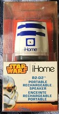 Star Wars iHome R2-D2 Portable Built-in Portable Rechargeable Speaker NIB