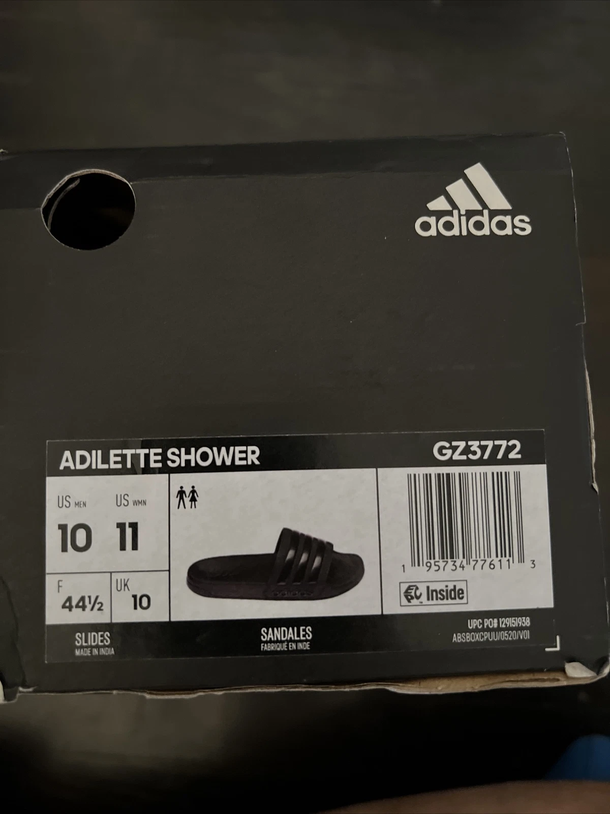 Sandali Unisex Adulto Adidas Adilette Doccia