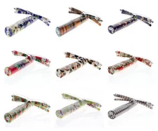 Mini Slim Colorful Reading Glasses Eyeglass Spectacle With Flower Case +1.0~+4.0