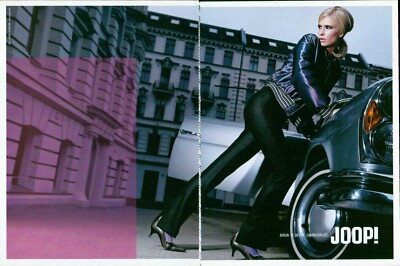 JOOP Footwear Magazine Print Ad Advert long legs high heels shoes 2003