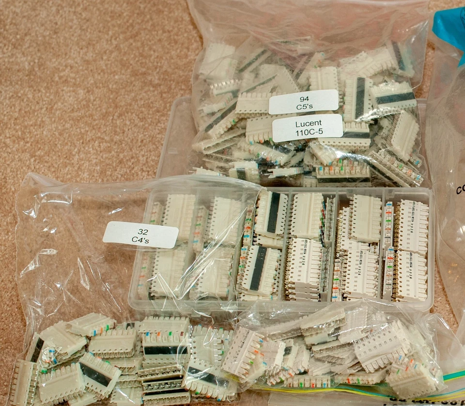 Lucent & Amp C4 & C5 Combo ~ Over 180 total 110 Block Punch Down Clips - Image 2 of 4