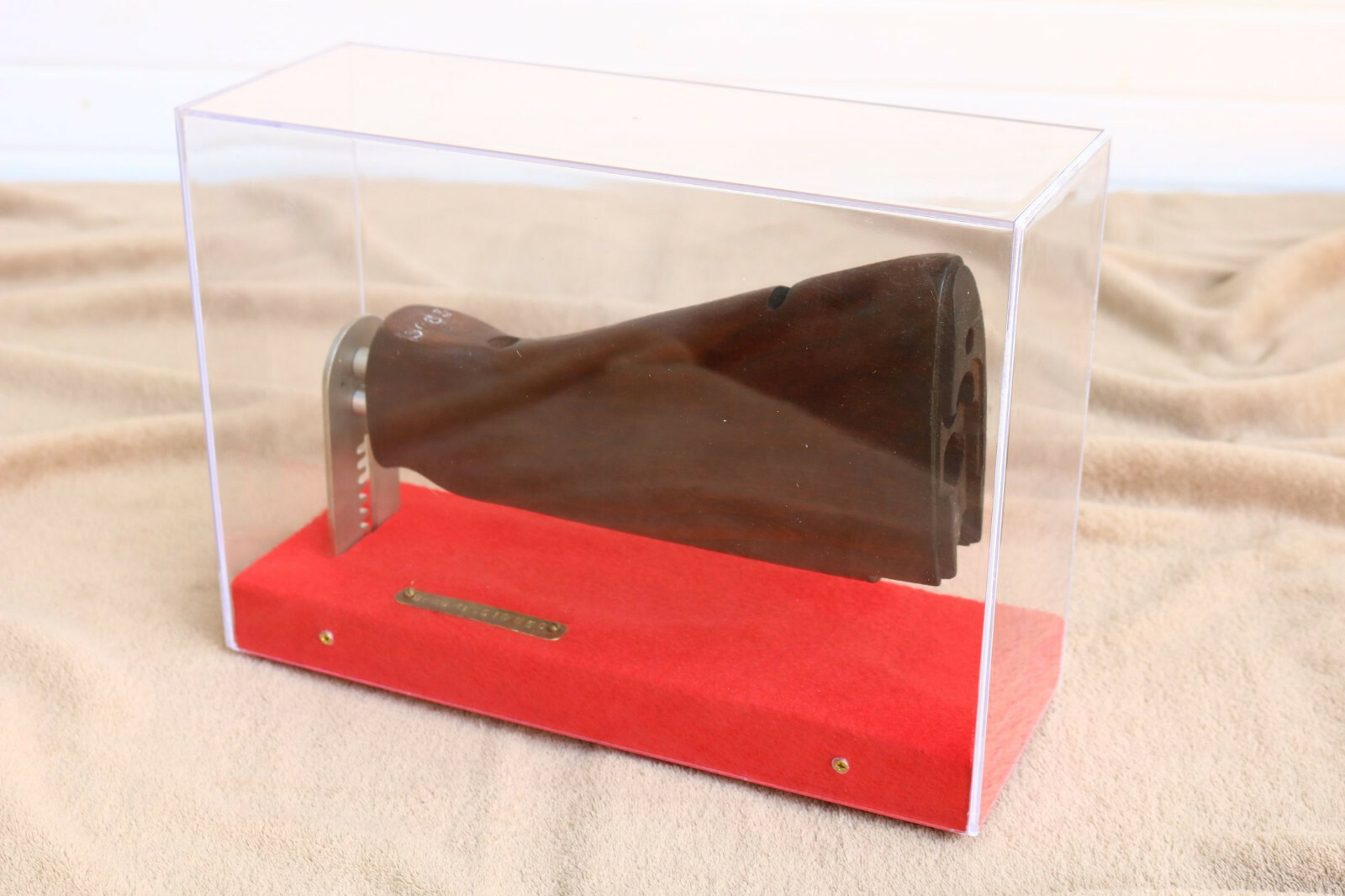 Vintage Display Old Rifle Stock Art Gift Unique Training