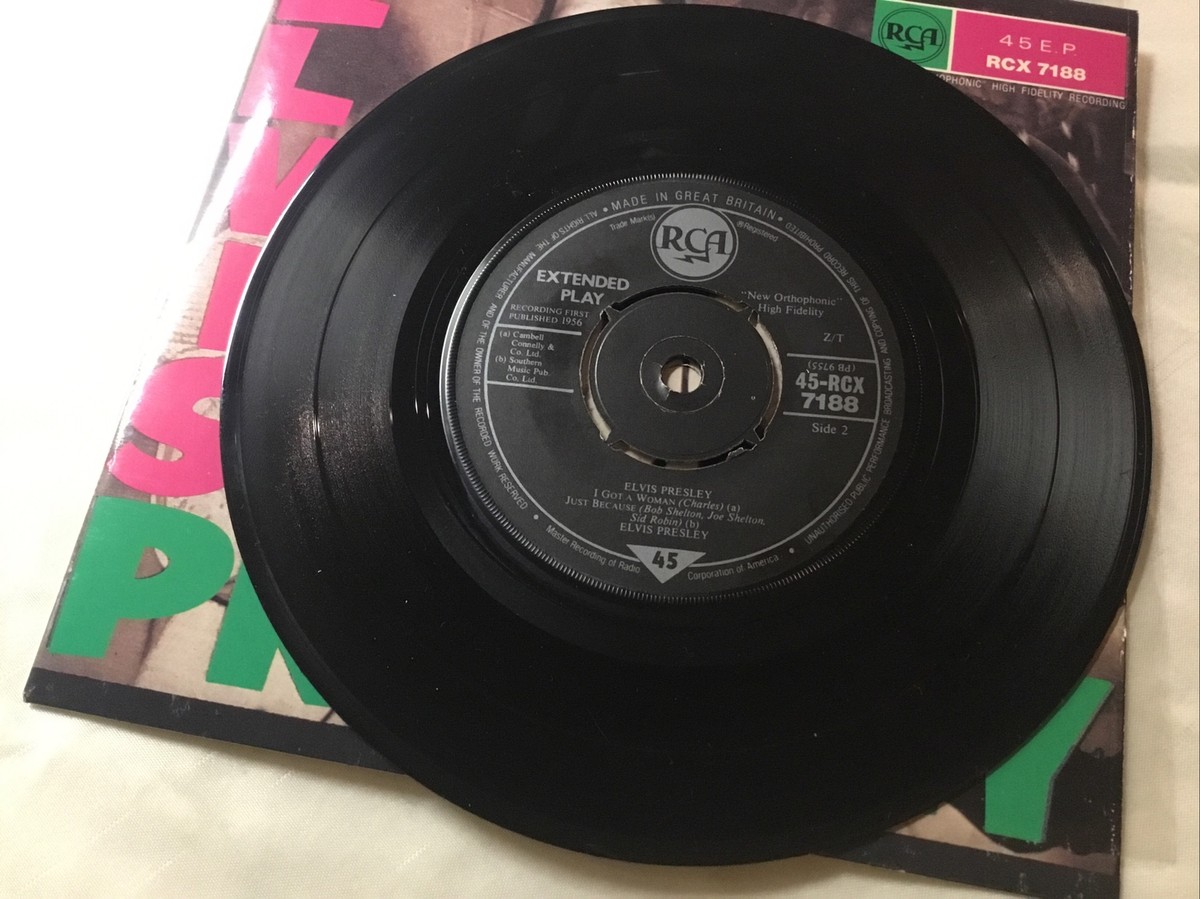 Elvis Presley Blue Suede Shoes / I Got a Woman 7'45 EP UK