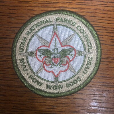 2006 Utah National Parks Council Pow Wow Boy Scout Patch - BYU