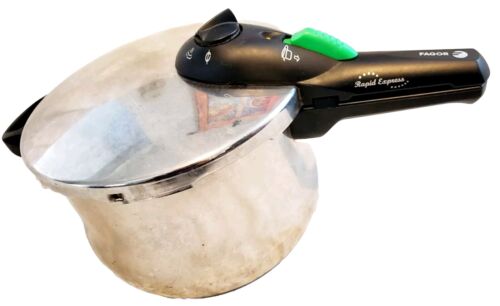 FAGOR RAPID EXPRESS 6 L STAINLESS STOVE TOP PRESSURE COOKER INOX 18/10 d9