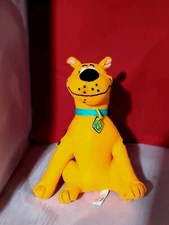 Toy Factory Neon Orange Scooby Doo Stuffed Animal Toy Plush 9'