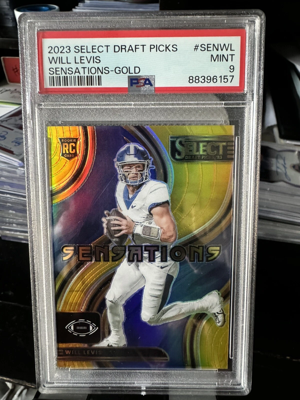 Will Levis Panini Select Draft Picks Sensations #SENWL Gold