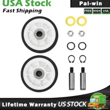 For Maytag Dryer Roller Wheel Drum Support Kit 303373K 12001541 312948 2 Pack