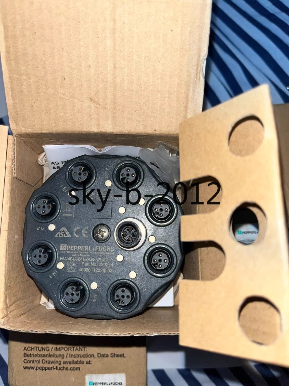 1 PCS NEW IN BOX P+F Module 220224 in stock VAA-4E4A-G11-ZAJ/EA2L-FV1-Y ...