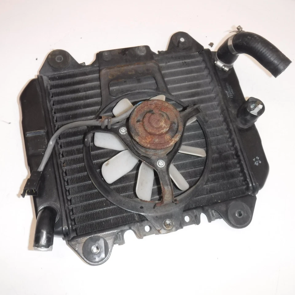 88-07 kawasaki ninja 250r ENGINE RADIATOR RADIATER FAN THERMOSTAT - Image 2 of 4