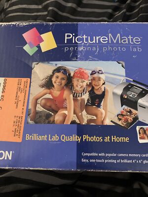 Epson PictureMate C11C623001 Digital Photo Inkjet Printer