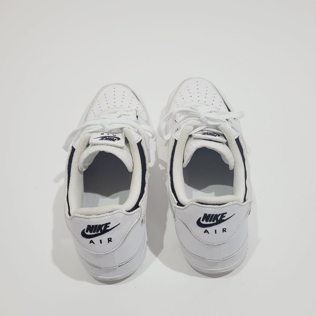 Nike Mens Air Force 1/1  White/White Cosmic Clay Removable Parts Size 10.5 Nike Air Force 1/1 “Cosmic Clay” Featuring an all-over white  main image 4