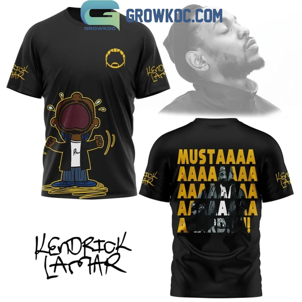 Kendrick Lamar Mustard Not Like Us Not Enough T-Shirt 3D