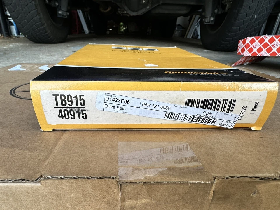 Continental Bomba Agua Correa Transmisión TB915 40915 06H-121-605-E Audi VW Nuevo Foto 2 de 2