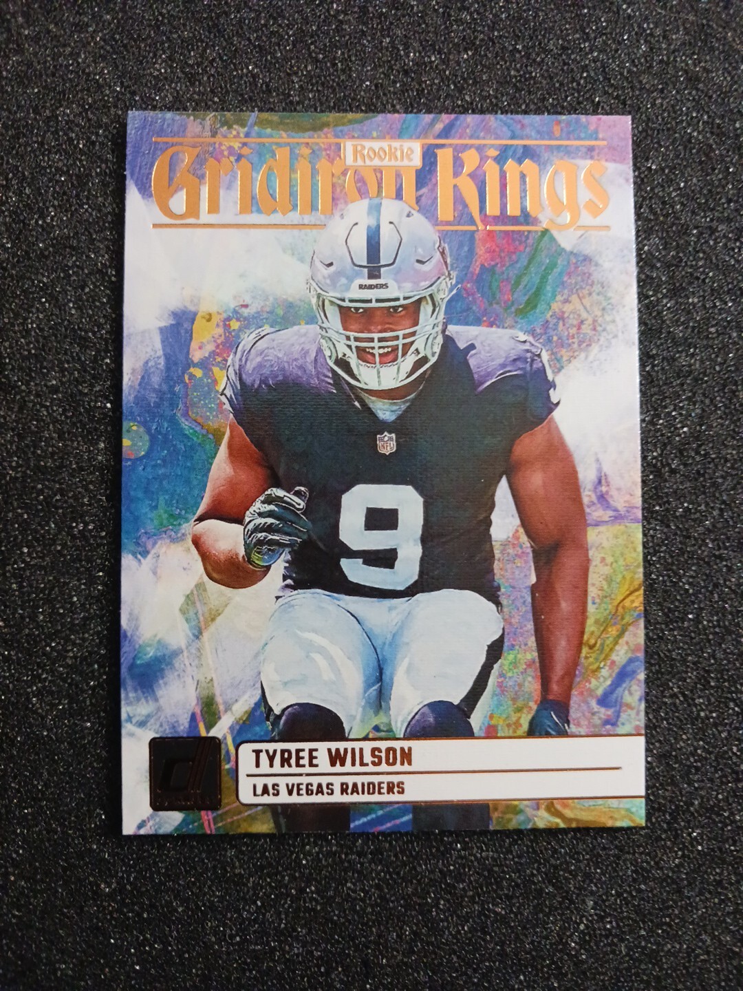 2023 Donruss Rookie Gridiron Kings #RGK-3 Tyree Wilson - Las Vegas Raiders