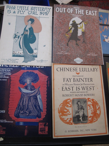Lot of 17 Vintage Sheet Music Asian Asia Chinese Hong Kong Japanese 1919 - 1920s - Picture 2 of 4
