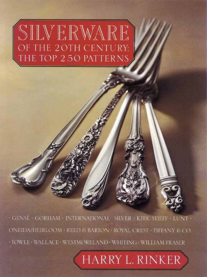 Replacements Ltd Books Flatware ID Book Top 250 Patterns 10902014