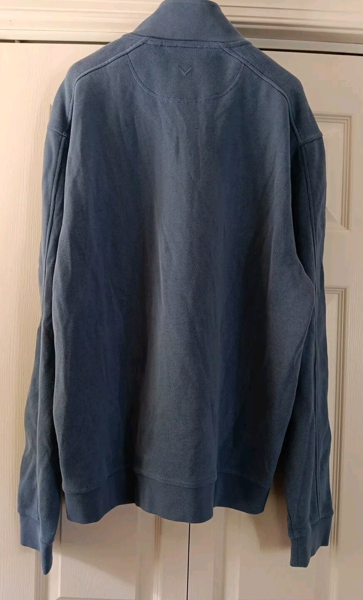 Callaway Jacket Mens Sz XXL 1/4 Zip Pullover C-Tech