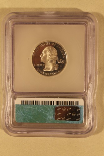 West Virginia Silver Quarter 25C 2005 ICG PR70 DCAM - Picture 2 of 2