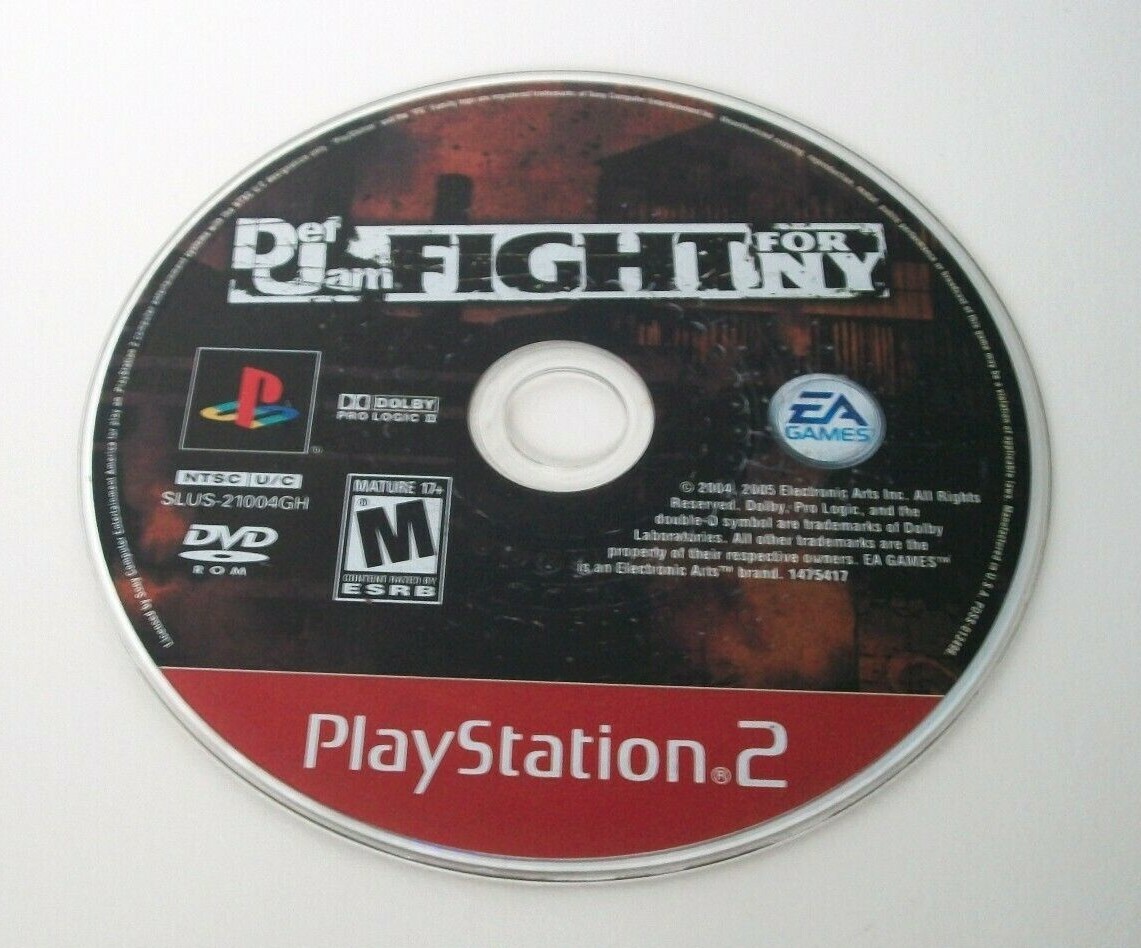 Def Jam Fight for NY OUT OF STOCK 14633147544| eBay
