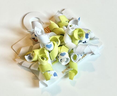 Gymboree Greek Isle Style Heart Curlies Curly Barrette Set NWT - Picture 1 of 2