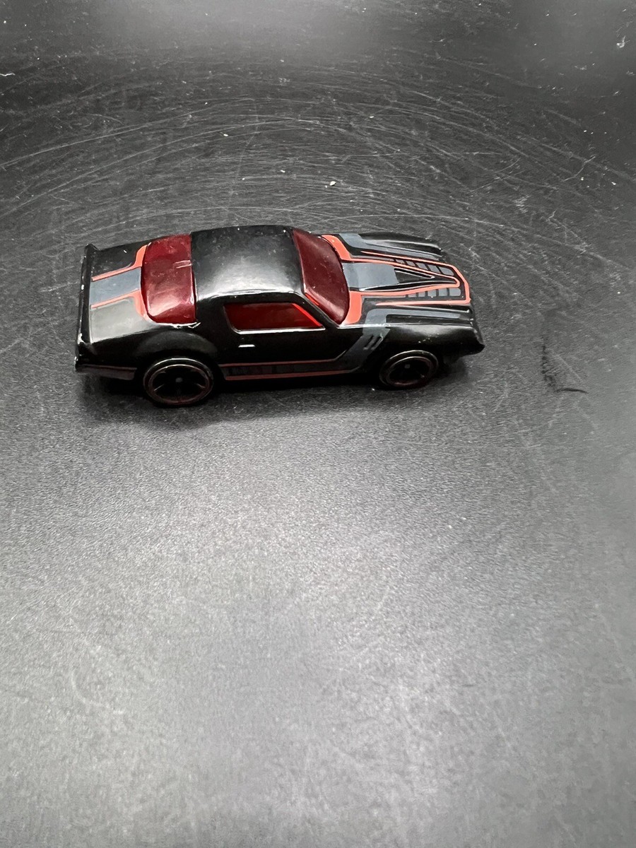 1982 Mattel Hot Wheels Camaro Z28 Redline Black Red 1:64 Die