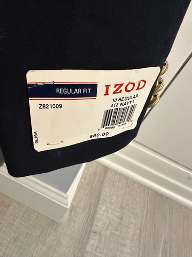 Izod Navy Sports Coat Boys Size 10 Regular - New with Tags - NWT - Picture 3 of 3