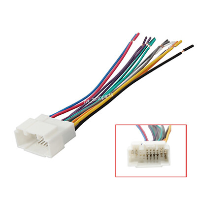 Aftermarket Radio Install Wiring Harness For Honda Civic CRV Odyssey 1999-2005