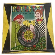 Roulette Wheel and Board Kontrell Vintage Casino Game Gambling 2